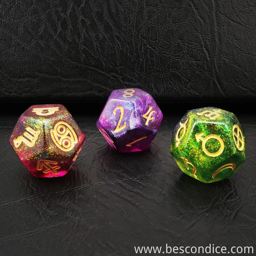 Astrology Dice Math Teaching Toys 2 Astrology Dice Math Teaching Toys 2